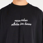 T-shirt Nero long sleeves con stampa TS3937 99 I'M BRIAN 