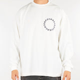 T-shirt Bianco long sleeves con stampa TS3938 1 I'M BRIAN 