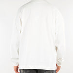 T-shirt Bianco long sleeves con stampa TS3938 1 I'M BRIAN 