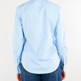 Camicia Azzurro in cotone stretch con logo 200684553 002 LAUREN RALPH LAUREN 