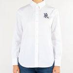 Camicia Bianco in cotone stretch Relaxed-Fit 200932538 001 LAUREN RALPH LAUREN 