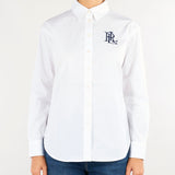 Camicia Bianco in cotone stretch Relaxed-Fit 200932538 001 LAUREN RALPH LAUREN 