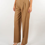 Pantaloni Camel in lana con pieghe 200B27625 001 LAUREN RALPH LAUREN 