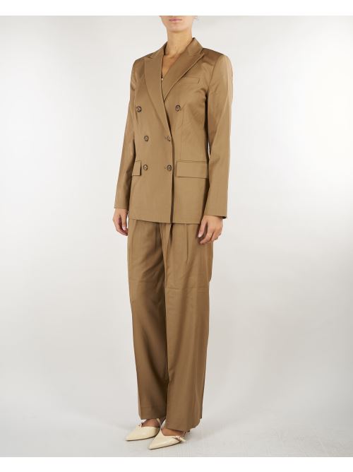 Pantaloni Camel in lana con pieghe 200B27625 001 LAUREN RALPH LAUREN 
