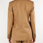 Blazer Camel in lana a doppio petto 200B27684 001 LAUREN RALPH LAUREN 