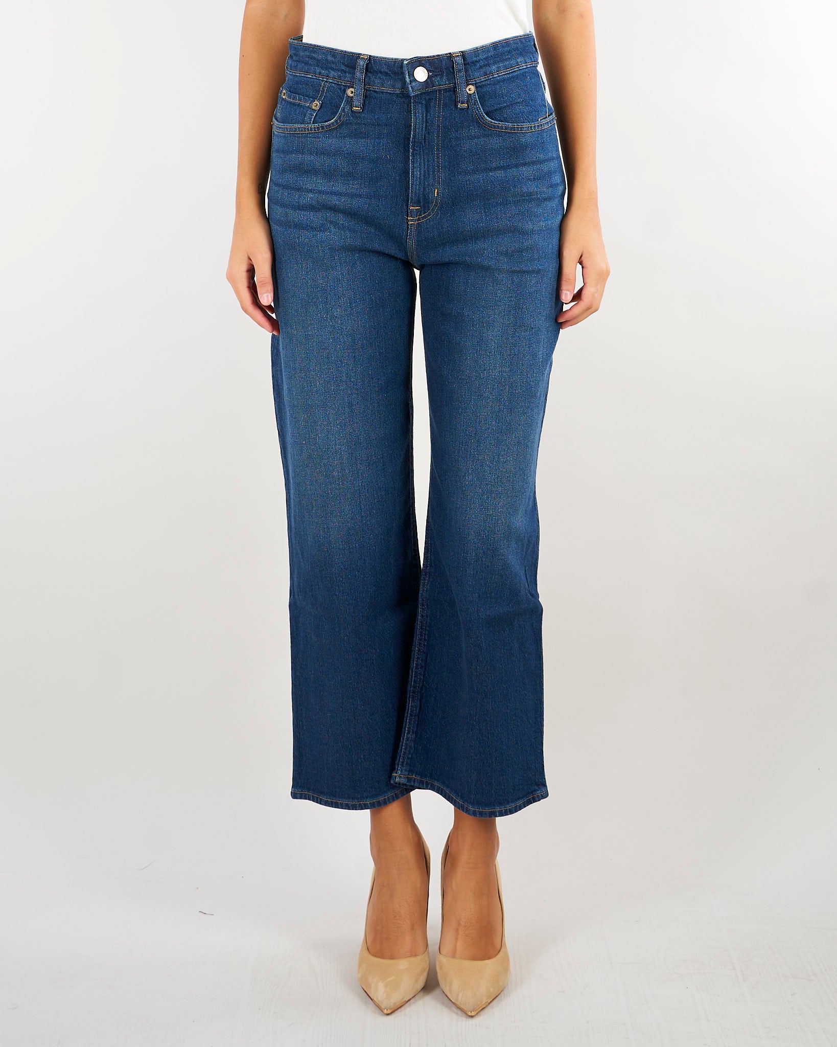 Jeans Denim a vita alta e gamba dritta 200B27712 001 LAUREN RALPH LAUREN 