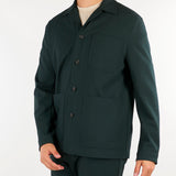 Overshirt Verde con tasche a toppa 4132Z2440C263749 39 MANUEL RITZ 