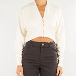 Cardigan Panna crop in misto lana MLLBAFFO 3 MARELLA 