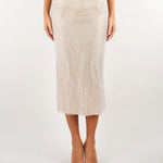Gonna Nude in rete con strass MLLBRIOSE 1 MARELLA 