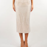 Gonna Nude in rete con strass MLLBRIOSE 1 MARELLA 