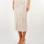 Gonna Nude in rete con strass MLLBRIOSE 1 MARELLA 