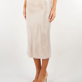 Gonna Nude in rete con strass MLLBRIOSE 1 MARELLA 