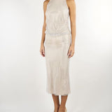 Gonna Nude in rete con strass MLLBRIOSE 1 MARELLA 