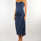 Bustier Blu in satin MLLCERBERO 3 MARELLA 