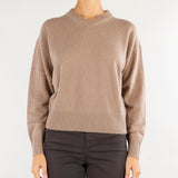 Maglia Tortora in puro cashmere MLLCINTA 12 MARELLA 