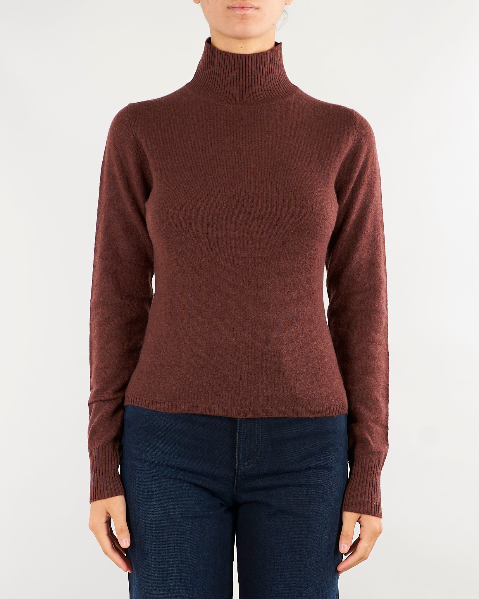 Dolcevita Marrone in puro cashmere MLLCIRCOLI 10 MARELLA 