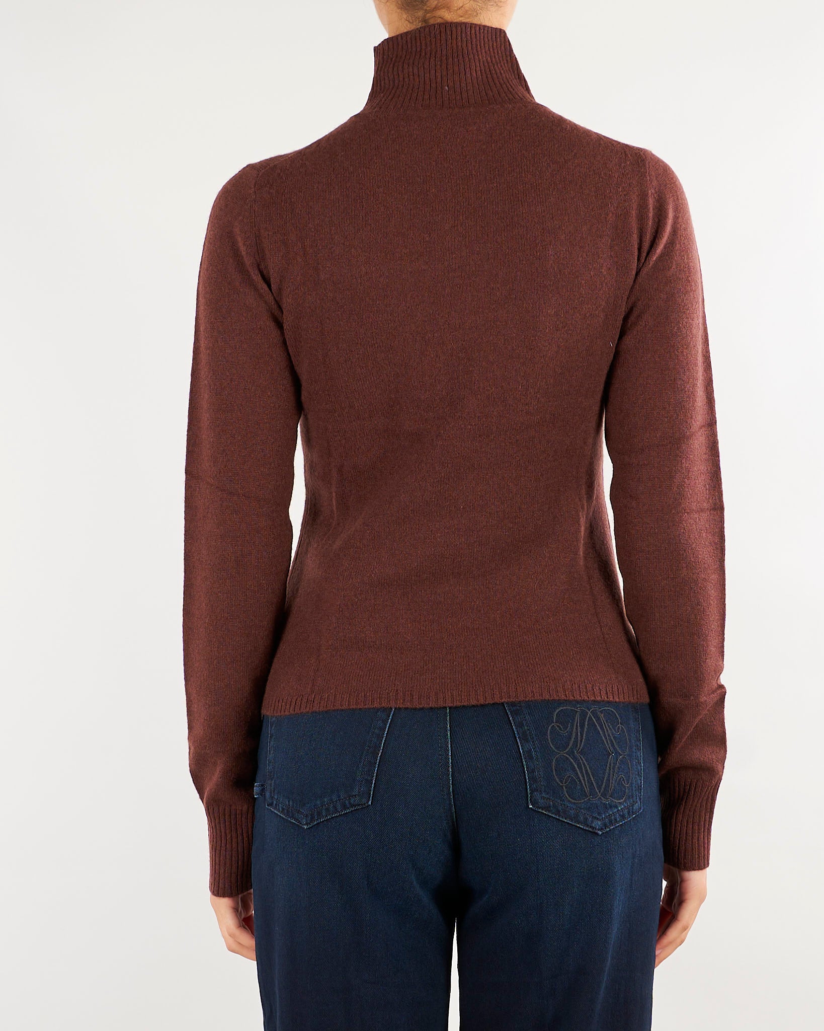 Dolcevita Marrone in puro cashmere MLLCIRCOLI 10 MARELLA 