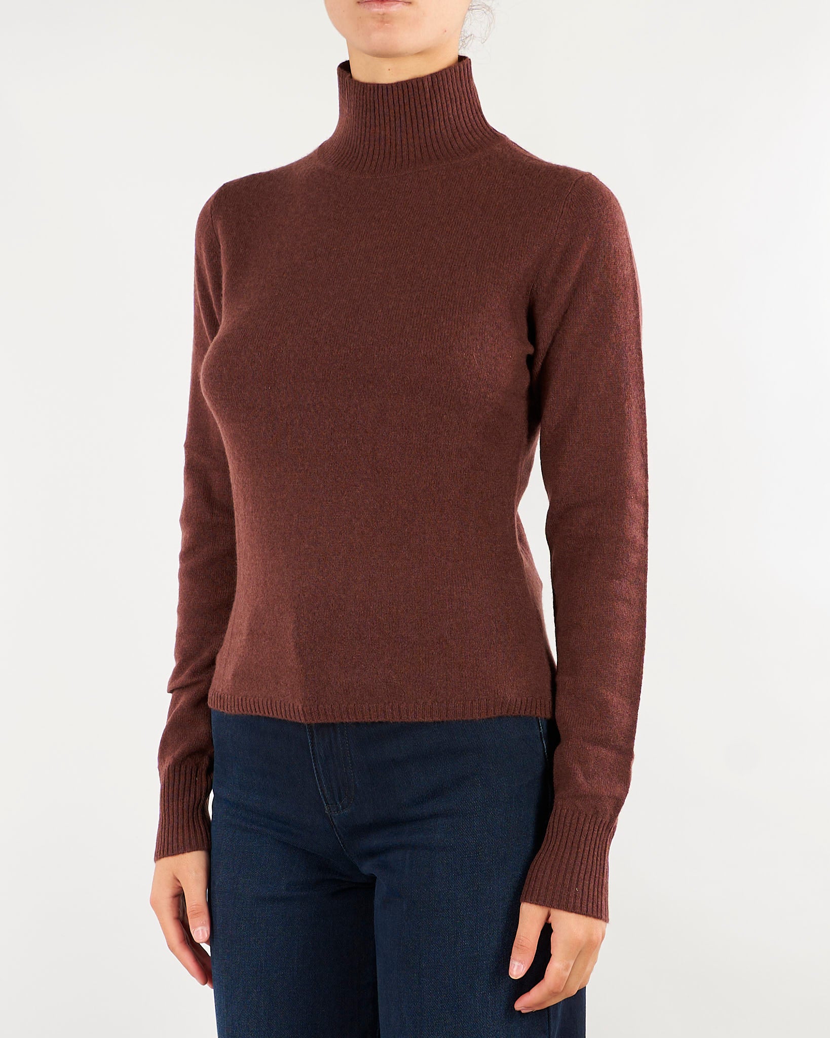 Dolcevita Marrone in puro cashmere MLLCIRCOLI 10 MARELLA 