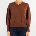 Maglia Tabacco in misto cashmere e lurex MLLDOPPIA 3 MARELLA 