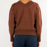 Maglia Tabacco in misto cashmere e lurex MLLDOPPIA 3 MARELLA 
