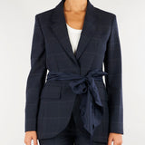 Blazer blu monopetto con fusciacca MLLDRITTO 1 MARELLA 