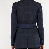 Blazer blu monopetto con fusciacca MLLDRITTO 1 MARELLA 