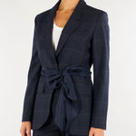 Blazer blu monopetto con fusciacca MLLDRITTO 1 MARELLA 