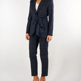Blazer blu monopetto con fusciacca MLLDRITTO 1 MARELLA 