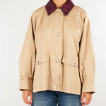 Giaccone Beige in gabardina stretch MLLEDITTO 1 MARELLA 