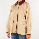 Giaccone Beige in gabardina stretch MLLEDITTO 1 MARELLA 