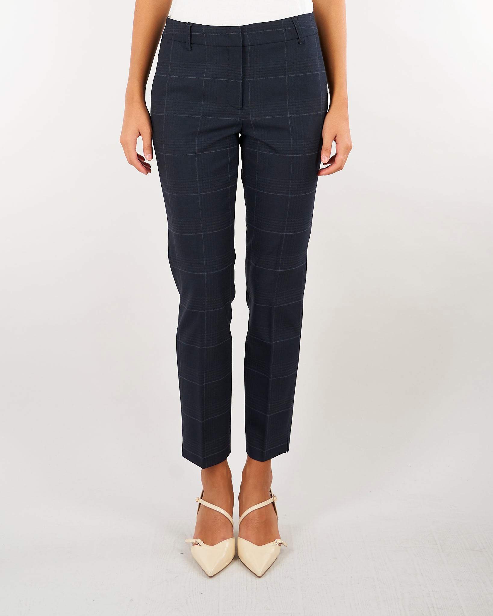 Pantalone Blu stretch con spacchetti MLLESORDIO 1 MARELLA 