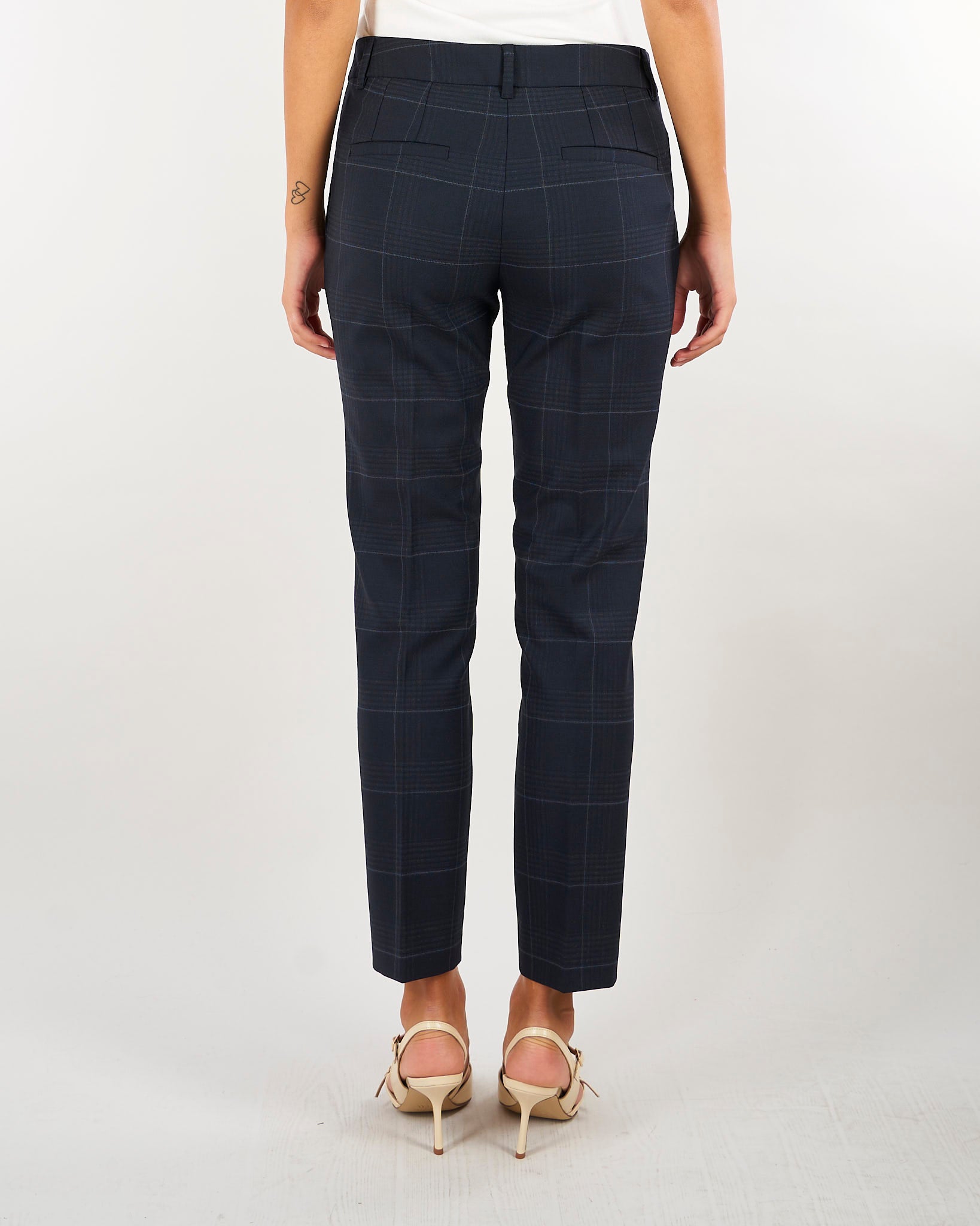 Pantalone Blu stretch con spacchetti MLLESORDIO 1 MARELLA 
