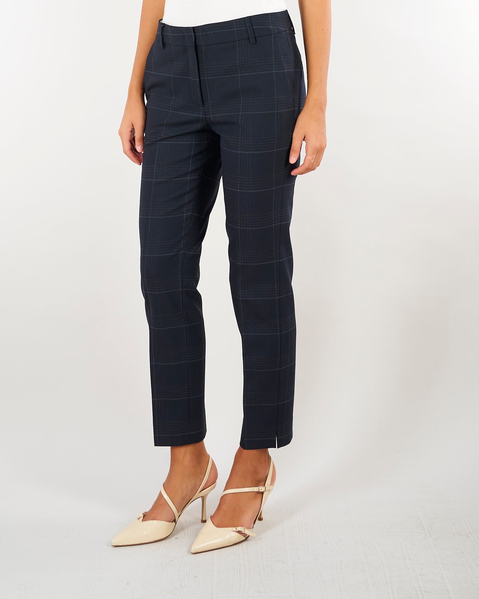 Pantalone Blu stretch con spacchetti MLLESORDIO 1 MARELLA 