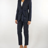 Pantalone Blu stretch con spacchetti MLLESORDIO 1 MARELLA 