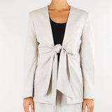 Blazer Grigio con nodo MLLFACELLA 1 MARELLA 