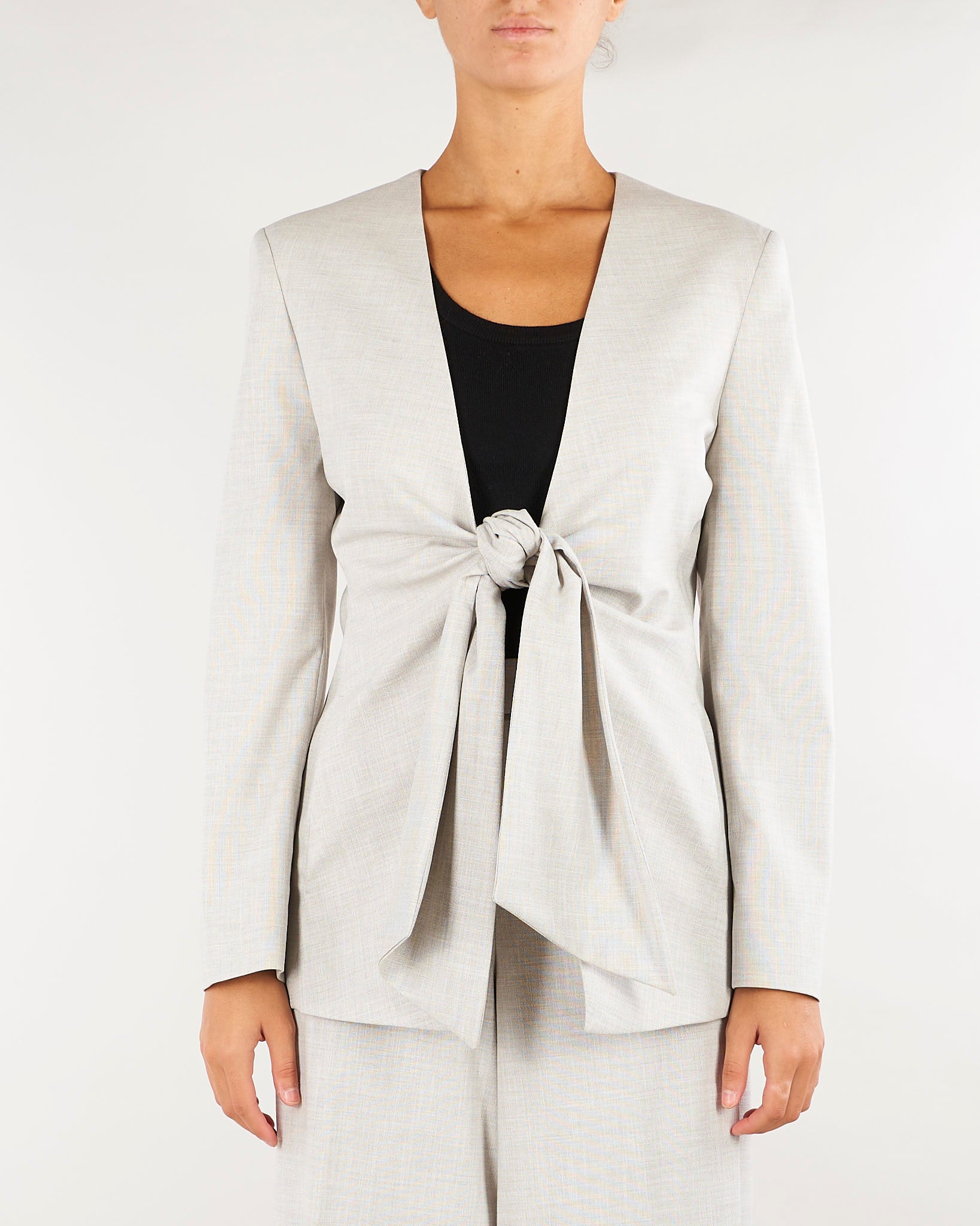 Blazer Grigio con nodo MLLFACELLA 1 MARELLA 