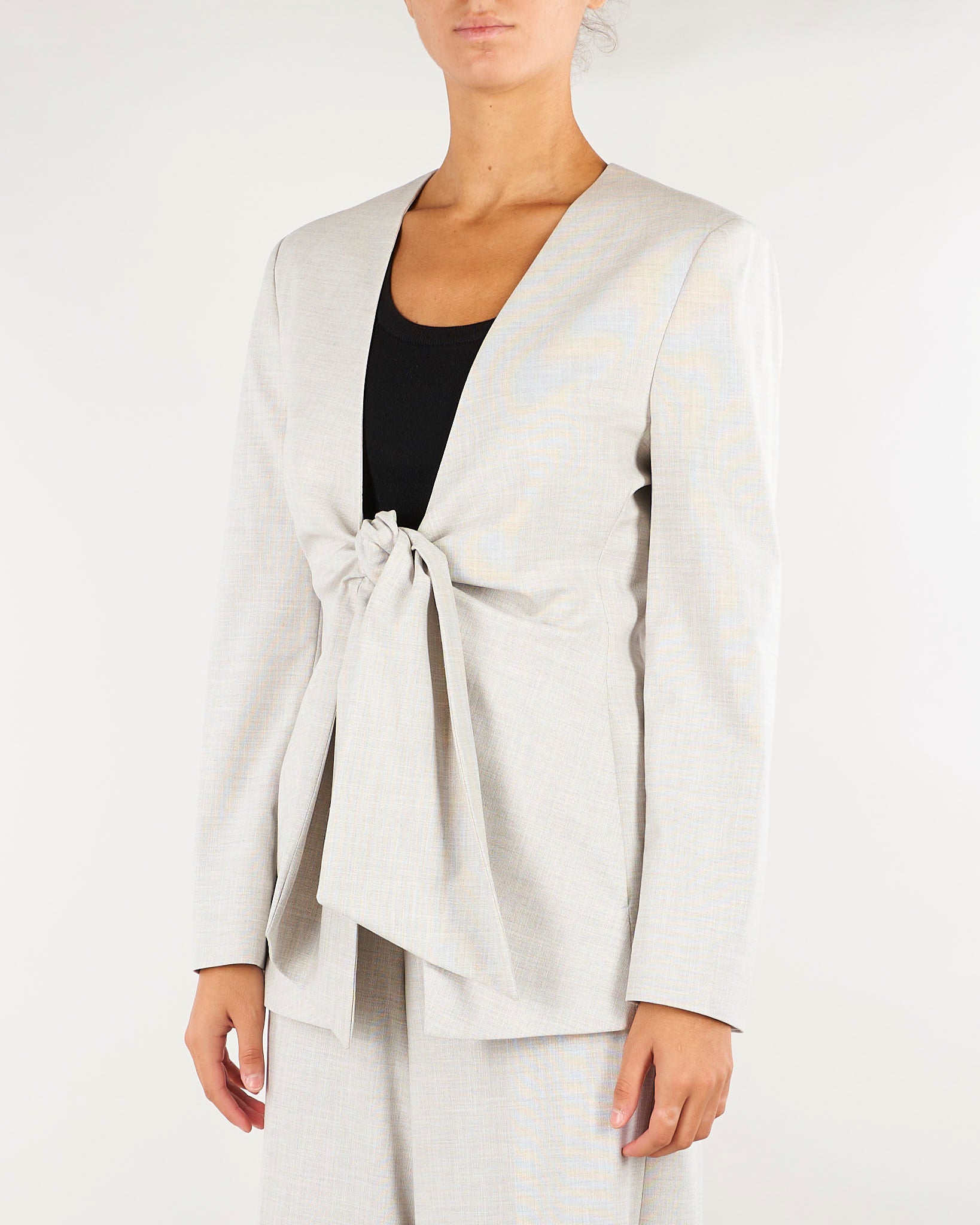 Blazer Grigio con nodo MLLFACELLA 1 MARELLA 