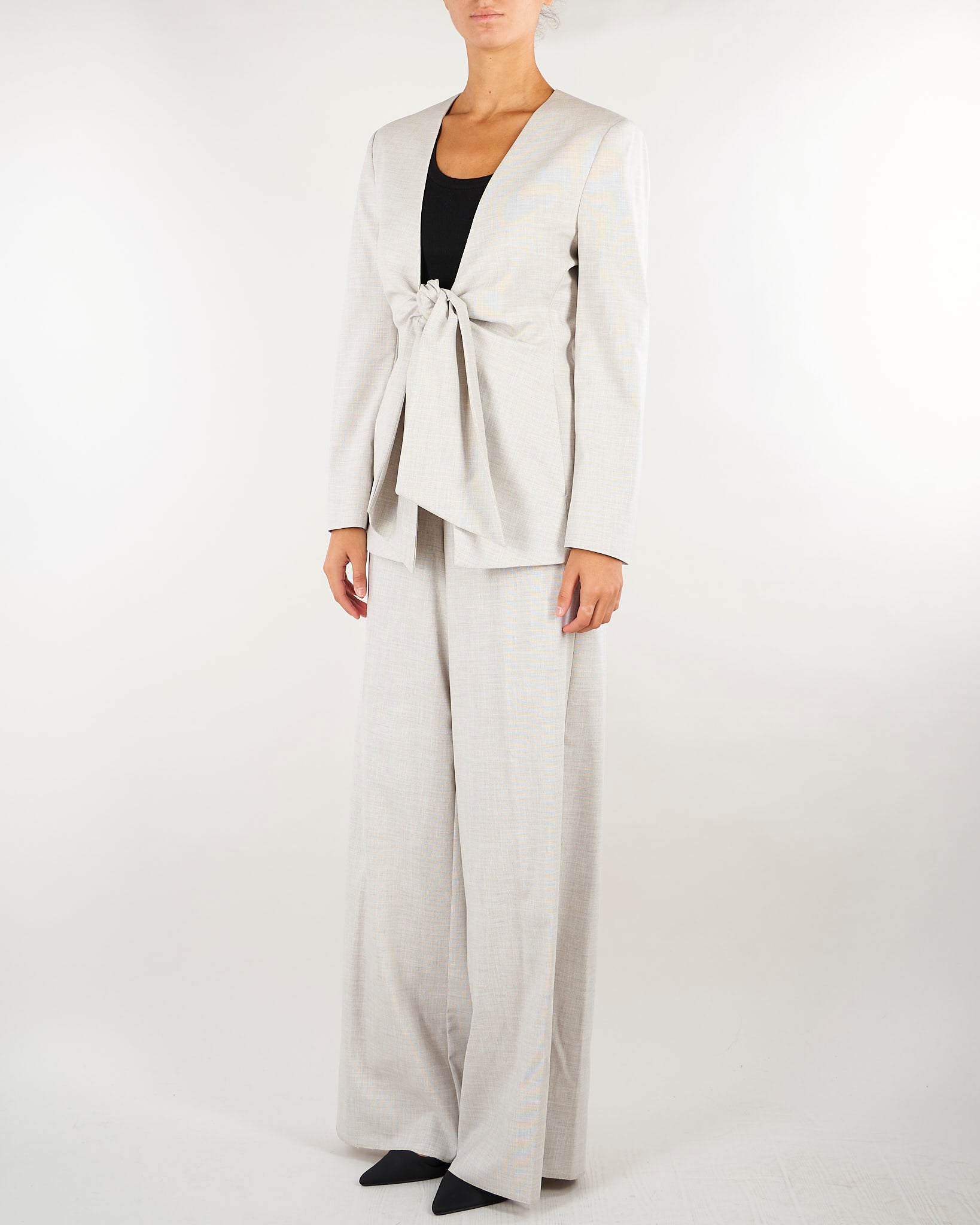 Blazer Grigio con nodo MLLFACELLA 1 MARELLA 