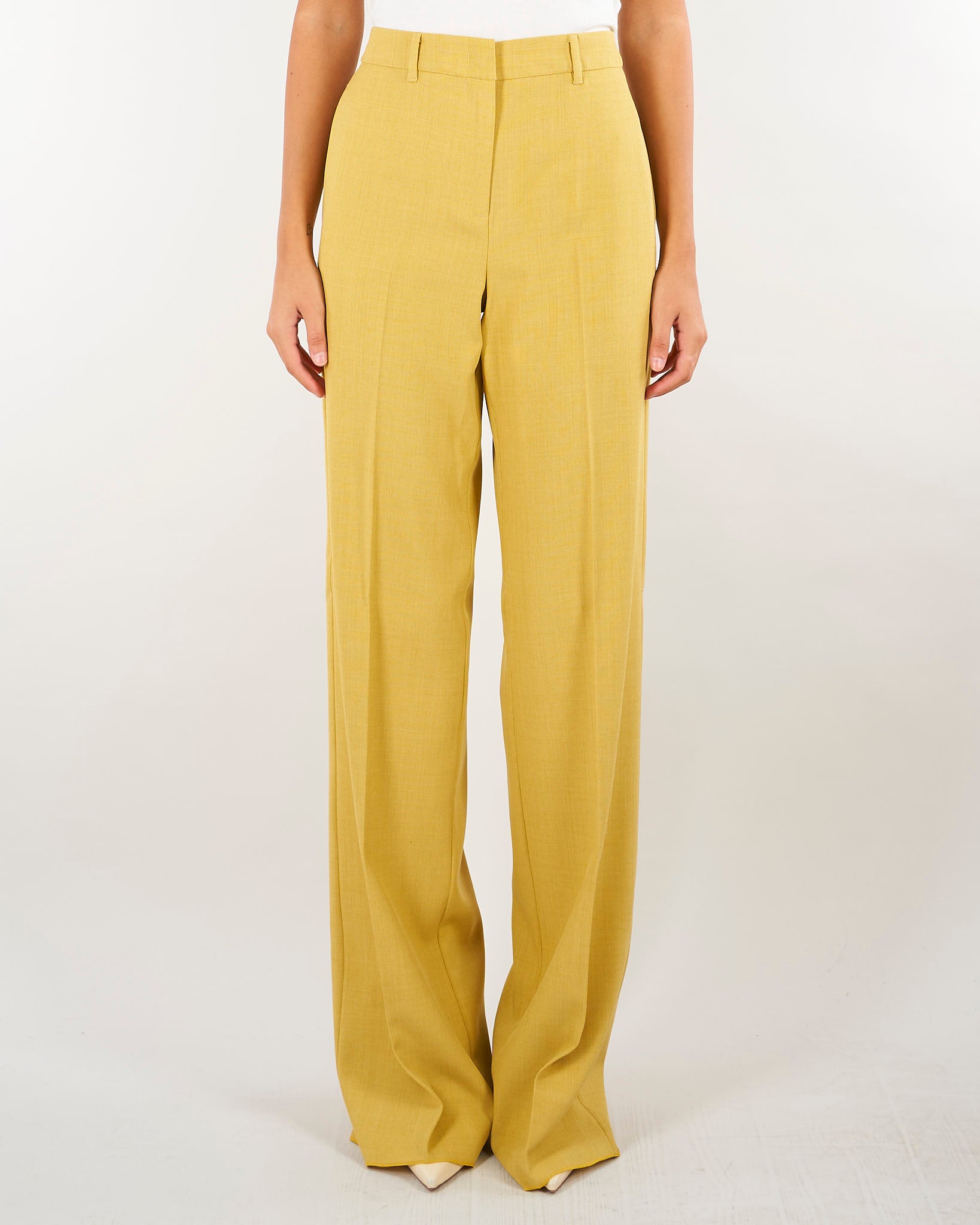 Pantalone Senape in tela stretch MLLFIOCCO 2 MARELLA 