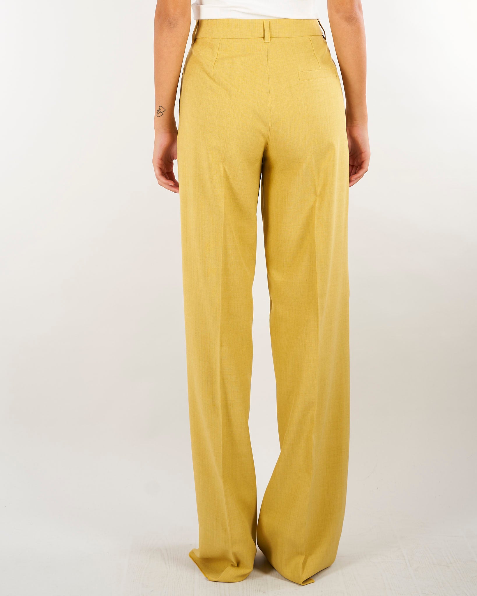 Pantalone Senape in tela stretch MLLFIOCCO 2 MARELLA 