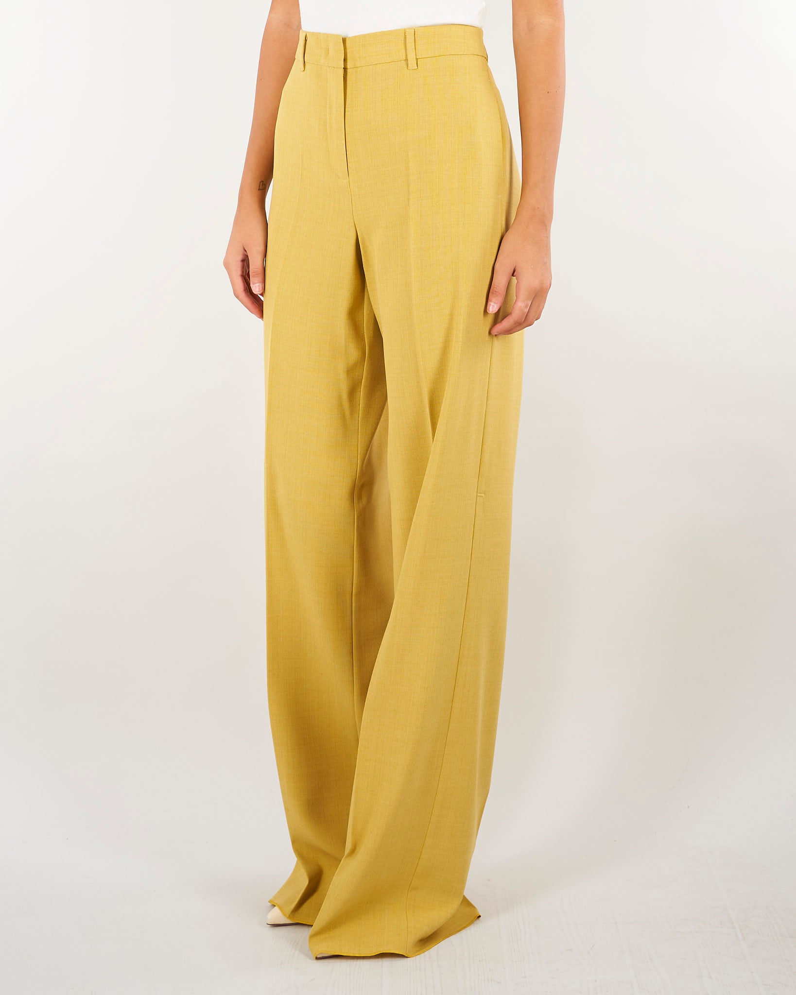 Pantalone Senape in tela stretch MLLFIOCCO 2 MARELLA 