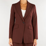 Giacca Tabacco monopetto in twill stretch MLLGAMBERO 4 MARELLA 