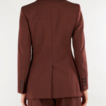 Giacca Tabacco monopetto in twill stretch MLLGAMBERO 4 MARELLA 