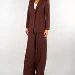 Giacca Tabacco monopetto in twill stretch MLLGAMBERO 4 MARELLA 