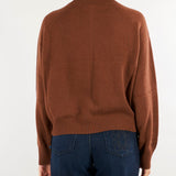 Lupetto Tabacco in puro cashmere MLLGENNAIO 3 MARELLA 