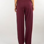 Pantalone carrot Bordeaux in lana stretch MLLODINO 3 MARELLA 