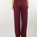Pantalone carrot Bordeaux in lana stretch MLLODINO 3 MARELLA 