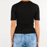 Maglia Nero con cristalli MLLPACCHE 8 MARELLA 
