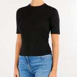 Maglia Nero con cristalli MLLPACCHE 8 MARELLA 