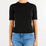 Maglia Nero con cristalli MLLPACCHE 8 MARELLA 